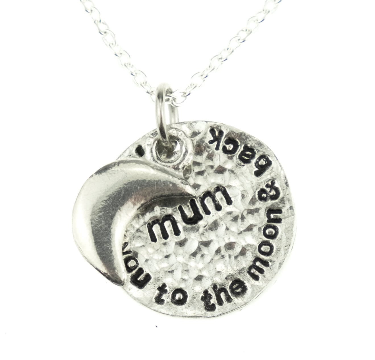 Ich Liebe Dich Zum Mond Und Zurück Mama Halskette - Eine Schöne Geschenkidee Für Geburtstag, Weihnachten & Muttertag von 10thAnniversaryGifts