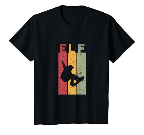 Kinder 11 Jahre alt Elf Skateboard Skateboarder Skater T-Shirt von 11 Jahre alt Elf Skateboard Skateboarder Skater