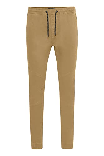 11 Project Gaetano Herren Chino Hose Stoffhose Regular Fit, Größe:L, Farbe:Sand (171022) von 11 Project