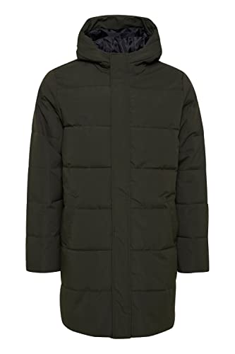 11 Project PRGiacobbe Herren Steppjacke Parka Winterjacke Lang gefüttert mit hochschließendem Kragen Regular fit, Größe:M, Farbe:Rosin (190509) von 11 Project