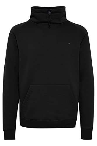 11 Project Hartvig Sweatpullover Sweatshirt Herren Pullover mit Tubeneck, Größe:L, Farbe:Black (194007) von 11 Project