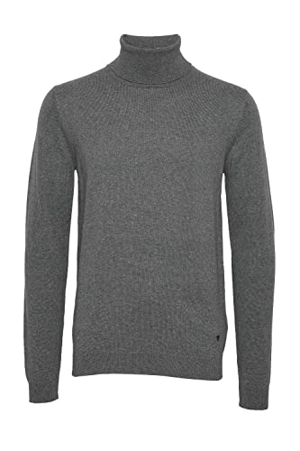 11 Project Ingbert Herren Rollkragenpullover Pullover, Größe:3XL, Farbe:Gray Melange (1840051) von 11 Project