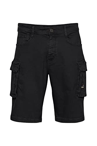 11 Project PRLijan Herren Cargo Shorts Bermuda Kurze Hose mit Stretch Regular Fit, Größe:L, Farbe:Black (194007) von 11 Project