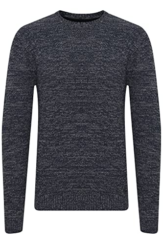 11 Project PRAlaric Herren Strickpullover Grobstrick Pullover aus 100% Baumwolle, Größe:3XL, Farbe:Dress Blues (194024) von 11 Project