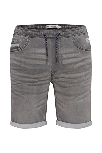 11 Project PRBarne Herren Jeans Shorts Kurze Denim Hose mit Stretch Regular Fit, Größe:L, Farbe:Denim Grey (200296) von 11 Project