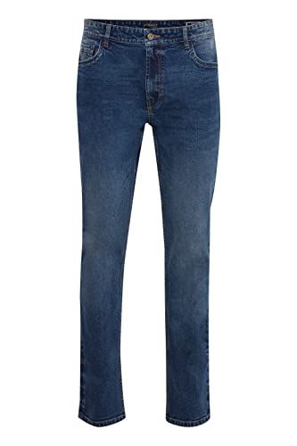 11 Project PRBettino Herren Jeans Hose Denim mit Stretch Regular Fit, Größe:33/32, Farbe:Middle Blue Denim (700029) von 11 Project