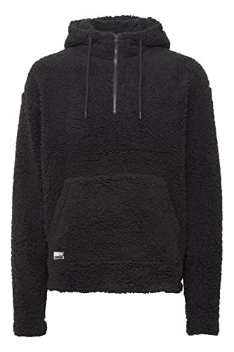 11 Project PRDaegHood Herren Kapuzenpullover Hoodie Pullover Mit Kapuze Und Teddy-Fell mit Kapuze Relaxed Fit, Größe:XL, Farbe:Forged Iron (193907) von 11 Project