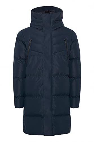 11 Project PRDennyParkaJA Herren Übergangsjacke Parka Lange Jacke hochabschließender Kragen robustes und hochwertiges Material, Größe:XXL, Farbe:Insignia Blue (194010) von 11 Project