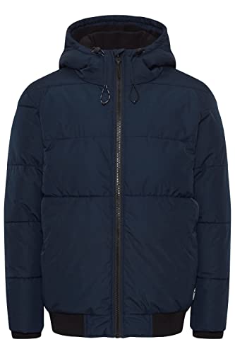 11 Project PRDupree Herren Steppjacke Übergangsjacke Jacke Winterjacke mit Rippbündchen und Kapuze Regular Fit, Größe:3XL, Farbe:Insignia Blue (194010) von 11 Project