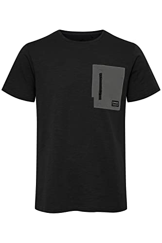 11 Project PRFrode Herren T-Shirt Kurzarm Shirt Basic aus 100% Baumwolle, Größe:L, Farbe:Black (194007) von 11 Project