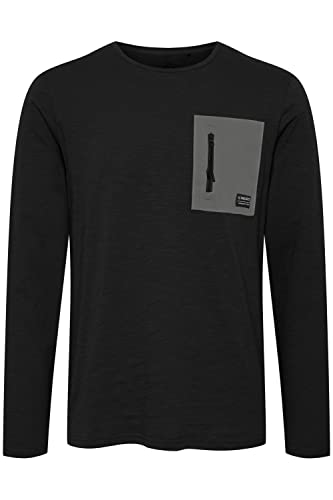 11 Project PRFrodin Herren T-Shirt Kurzarm Shirt Basic aus 100% Baumwolle, Größe:3XL, Farbe:Black (194007) von 11 Project
