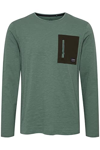 11 Project PRFrodin Herren T-Shirt Kurzarm Shirt Basic aus 100% Baumwolle, Größe:3XL, Farbe:Duck Green (186011) von 11 Project