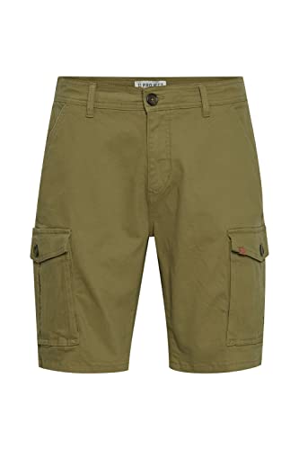 11 Project PRGallermo Herren Cargo Shorts Bermuda Kurze Hose mit Stretch Regular Fit, Größe:L, Farbe:Martini Olive (180625) von 11 Project