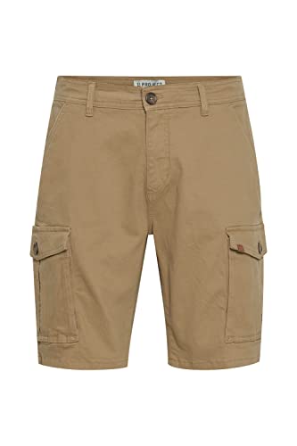 11 Project PRGallermo Herren Cargo Shorts Bermuda Kurze Hose mit Stretch Regular Fit, Größe:L, Farbe:Sand (171022) von 11 Project