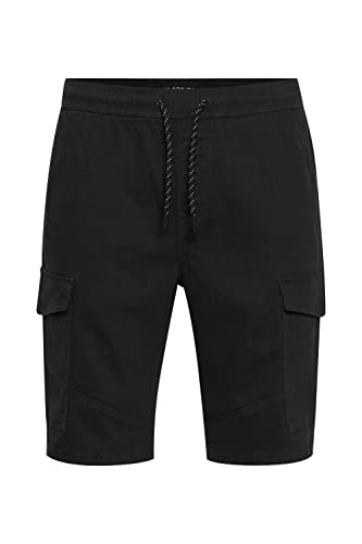 11 Project PRGarikko Herren Cargo Shorts Bermuda Kurze Hose mit Stretch Regular Fit, Größe:2XL, Farbe:Black (194007) von 11 Project
