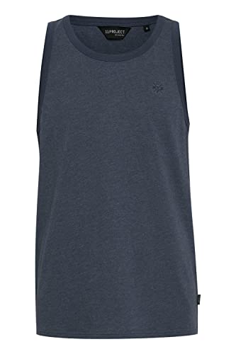 11 Project PRGörte Herren Tank Top mit Rundhals-Ausschnitt, Größe:M, Farbe:INS BL Mel (7989915) von 11 Project