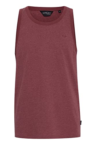 11 Project PRGörte Herren Tank Top mit Rundhals-Ausschnitt, Größe:M, Farbe:Wine RED M (798985) von 11 Project