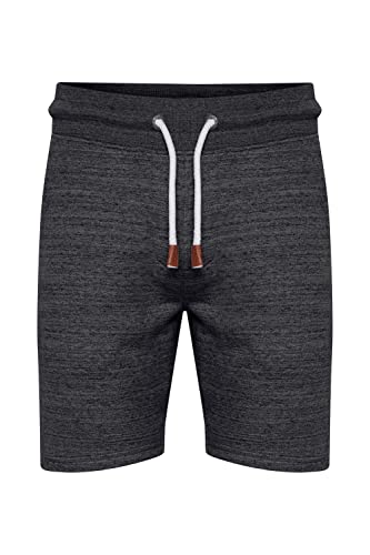 11 Project PRMenne Herren Sweatshorts Kurze Hose Jogginghose elastischer Bund mit Kordeln Regular Fit, Größe:S, Farbe:Black (194007) von 11 Project