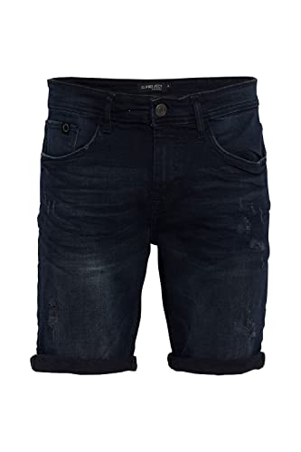 11 Project PRNarvik Herren Jeans Shorts Kurze Denim Hose mit Stretch Regular Fit, Größe:XL, Farbe:Denim Washed Black (201001) von 11 Project