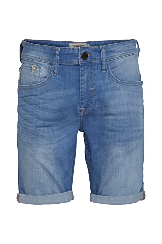 11 Project PRNias Herren Jeans Shorts Kurze Denim Hose mit Stretch Regular Fit, Größe:2XL, Farbe:Denim Clear Blue (200289) von 11 Project