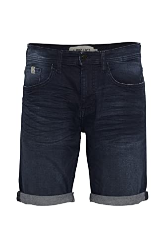 11 Project PRNias Herren Jeans Shorts Kurze Denim Hose mit Stretch Regular Fit, Größe:2XL, Farbe:Denim Dark Blue (200292) von 11 Project