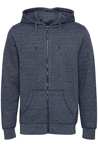 11 Project PROlias Herren Sweatjacke Kapuzenjacke Hoodie mit Kapuze meliert, Größe:L, Farbe:Dress Blues Melange (1940241) von 11 Project