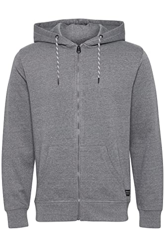 11 Project PROlias Herren Sweatjacke Kapuzenjacke Hoodie mit Kapuze meliert, Größe:L, Farbe:Pewter Mix (200277) von 11 Project