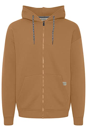 11 Project PRRob Herren Sweatjacke Kapuzenjacke Hoodie mit Kapuze und Reißverschluss, Größe:XL, Farbe:Tobacco Brown (171327) von 11 Project