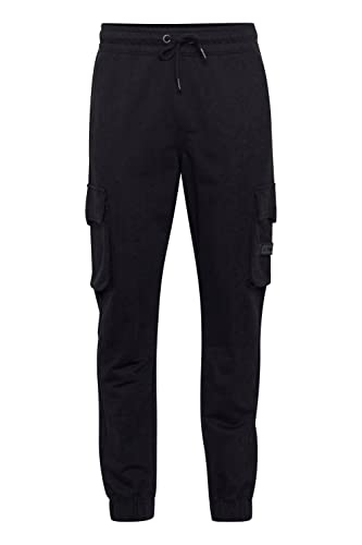 11 Project PRSidone Herren Sweatpants Sweat Cargohose mit Taschen Regular Fit, Größe:L, Farbe:Black (194007) von 11 Project