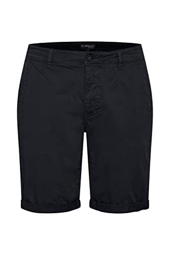 11 Project PRSiljan Herren Chino Shorts Bermuda Kurze Hose mit Stretch Regular Fit, Größe:L, Farbe:Black (194007) von 11 Project
