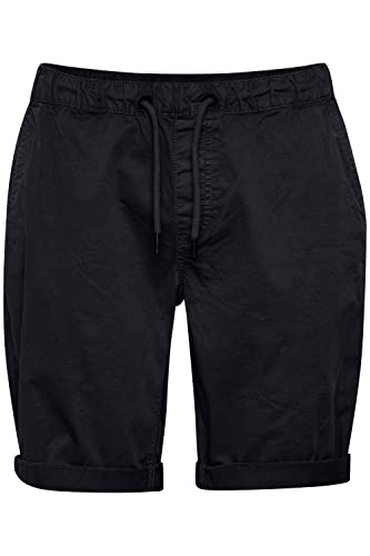 11 Project PRSivert Herren Chino Shorts Bermuda Kurze Hose mit elastischem Bund und Stretch Regular Fit, Größe:XL, Farbe:Black (194007) von 11 Project