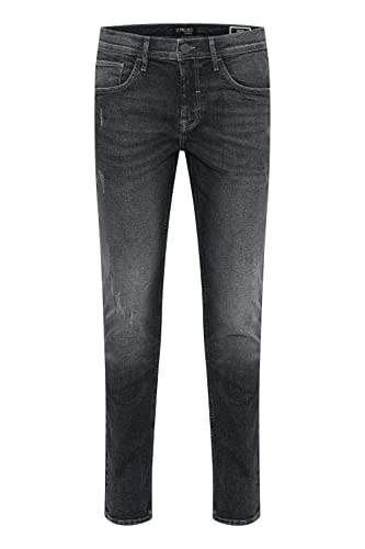 11 Project PRVerner Herren Jeans Hose Denim 5-Pocket-Schnitt Regular Fit, Größe:W30/34, Farbe:Denim Grey (200296) von 11 Project