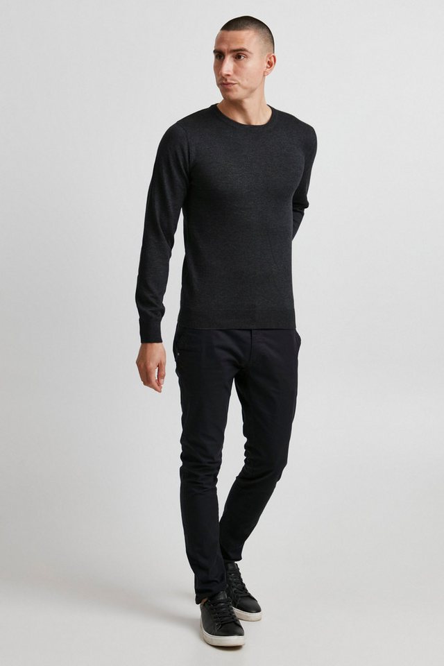 11 Project Rundhalspullover PRMelvin Feinstrick Pullover mit Rundhalsausschnitt von 11 Project