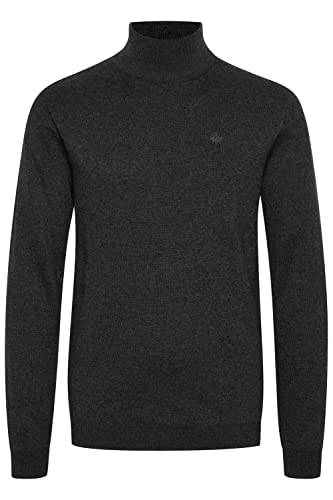 11 Project Sandis Herren Rollkragenpullover Pullover, Größe:XXL, Farbe:Dark Grey Melange (1940071) von 11 Project