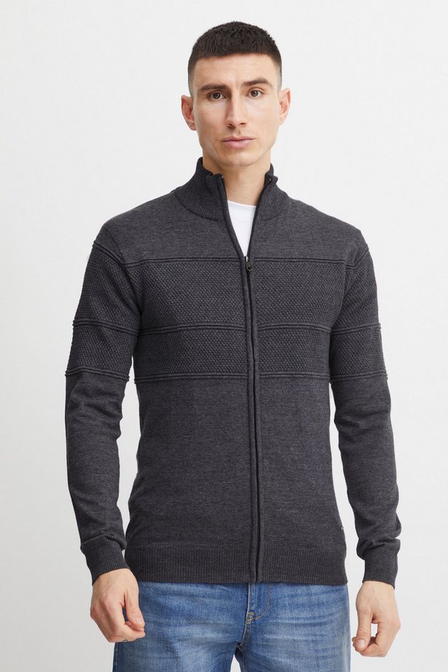 11 Project Strickjacke PRYannik Fine-Knit CAR - 21300992-ME Modischer Pullover von 11 Project