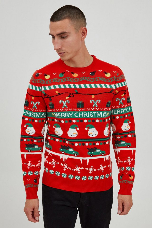 11 Project Strickpullover PRRuben XMAS Modischer Strickpullover mit weihnachtlichem Muster 11 Project Strickpullover PRRuben XMAS Modischer Strickpullover mit weihnachtlichem Muster von 11 Project