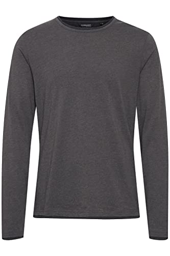 11 Project Venko Herren Longsleeve Langarmshirt Shirt Basic, Größe:L, Farbe:Pewter Mix (200277) von 11 Project