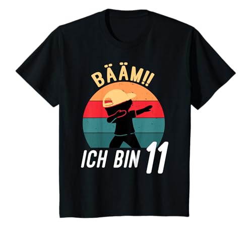 Dabbing Geburtstagsshirt 11 Jahre Jungs 11. Geburtstag T-Shirt von 11. Geburtstag Dabbing Jungs Geschenk-Ideen