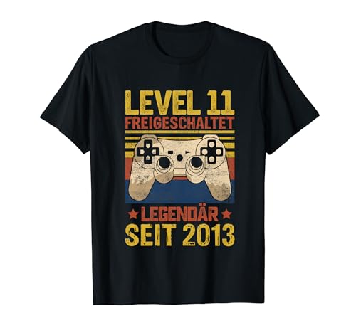 11. Geburtstag Junge Mädchen 11 Jahre 2013 Lustig Geschenk T-Shirt von 11. Geburtstag Mädchen 11. Geburtstag Deko Junge