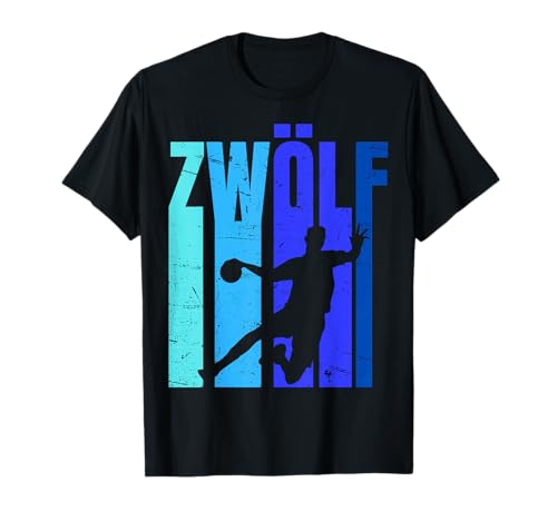 12. Geburtstag Junge Handball - Zwölfter Geburtstag Jungs T-Shirt von 12 Geburtstag Junge Geschenke & Co.