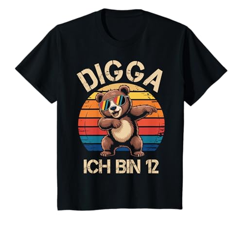 Kinder 12. Geburtstag Junge Geschenk Mädchen 12 Jahre Deko Lustiges T-Shirt Kinder 12. Geburtstag Junge Geschenk Mädchen 12 Jahre Deko Lustiges T-Shirt von 12. Geburtstag Geschenk Junge Geschenkidee