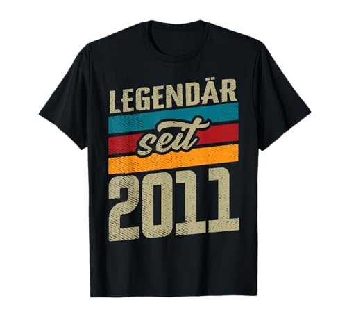 14. Geburtstag Junge Mädchen 14 Jahre 2011 Lustig Geschenk T-Shirt von T-Shirt 14 Jahre Junge Mädchen 14. Geburtstag Deko