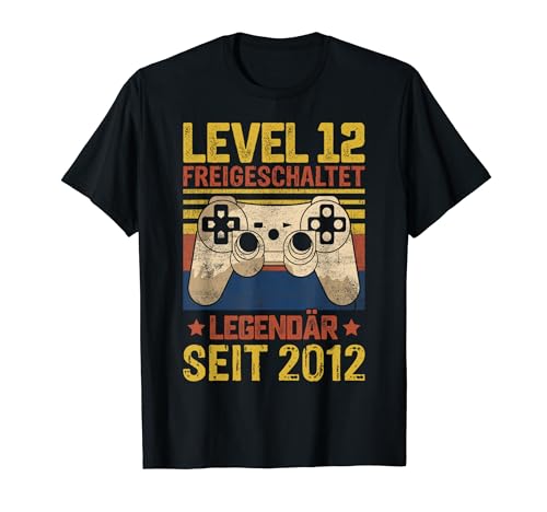 12. Geburtstag Junge Mädchen 12 Jahre 2012 Lustig Geschenk T-Shirt von 12. Geburtstag Mädchen 12. Geburtstag Deko Junge