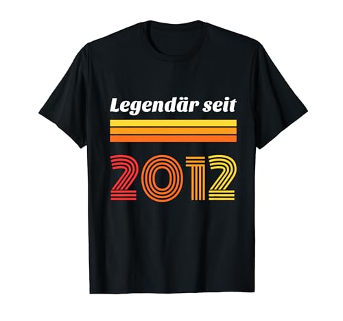 12. Geburtstag Junge Mädchen 12 Jahre 2012 Lustig Geschenk T-Shirt von 12. Geburtstag Mädchen 12. Geburtstag Deko Junge