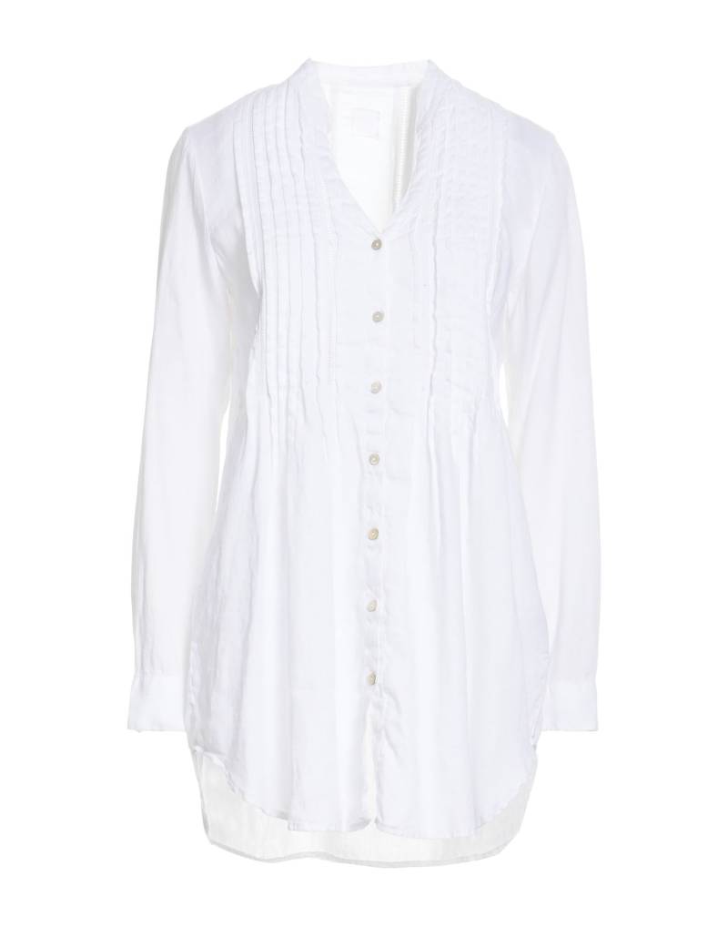 120% LINO Hemd Damen Weiß von 120% LINO