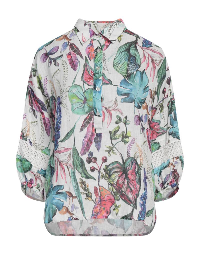 120% LINO Top Damen Weiß von 120% LINO