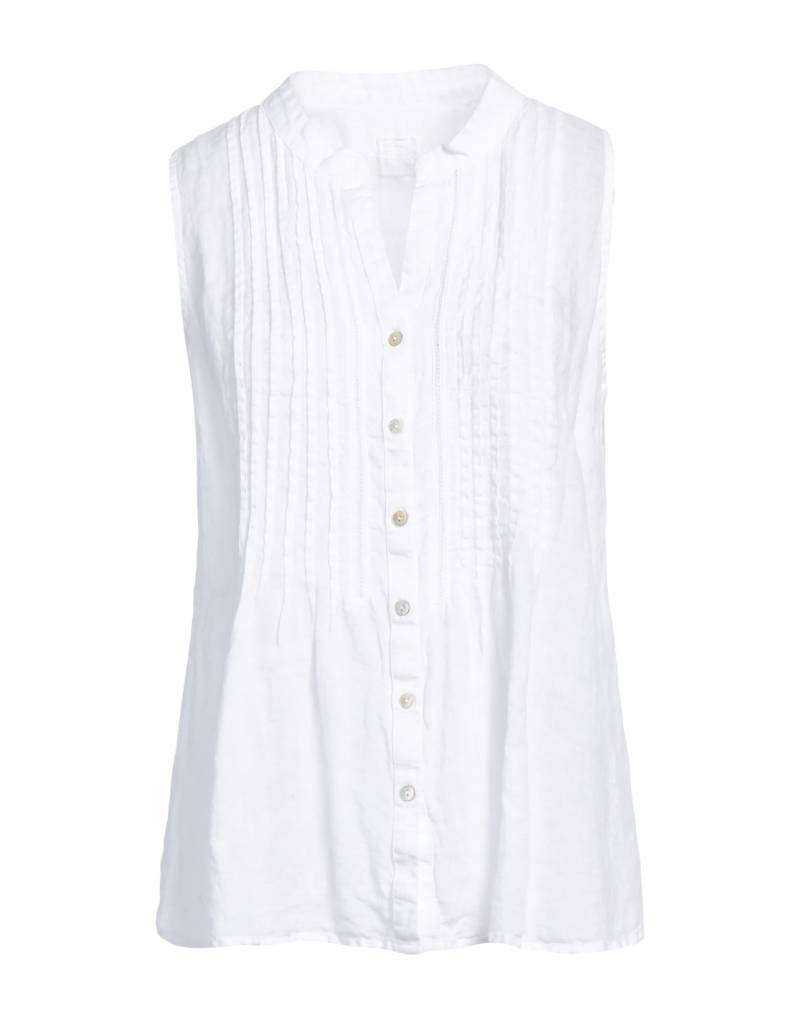 120% LINO Hemd Damen Weiß von 120% LINO