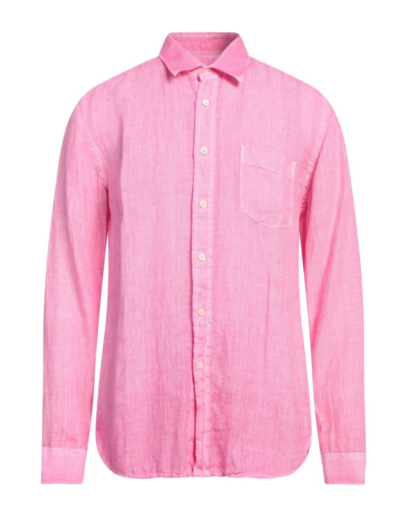 120% LINO Hemd Herren Fuchsia von 120% LINO
