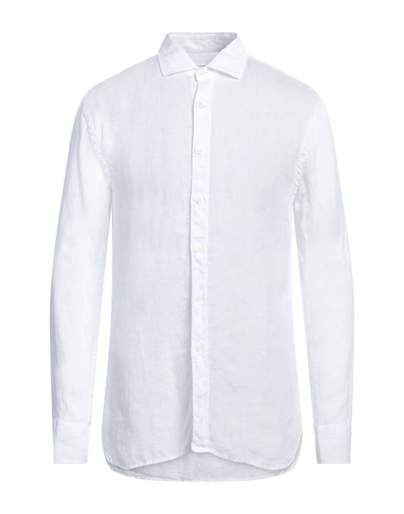 120% LINO Hemd Herren Weiß von 120% LINO