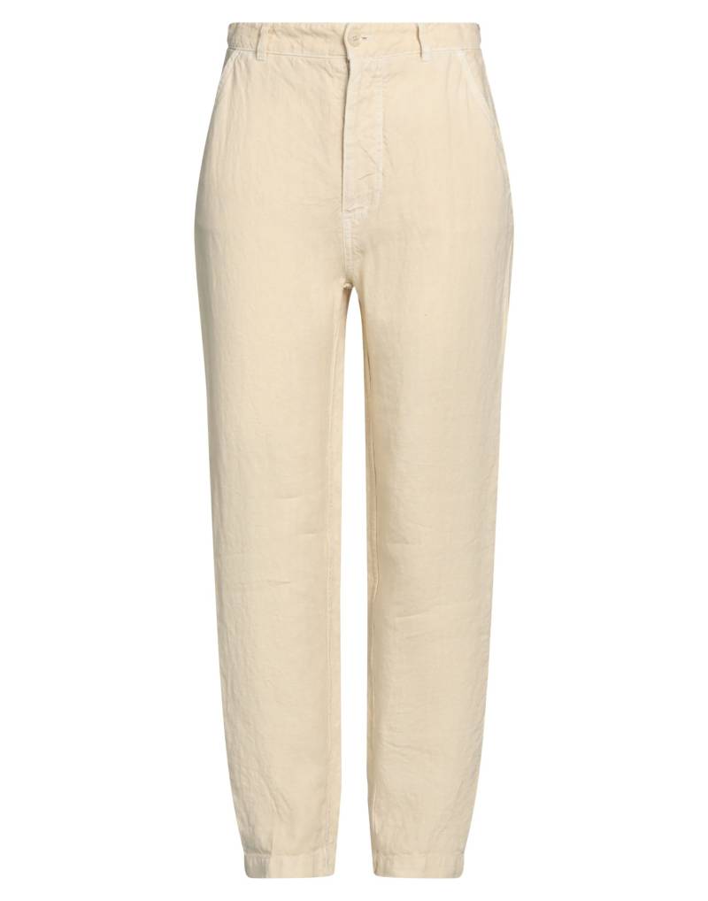 120% LINO Hose Damen Pastellgelb von 120% LINO